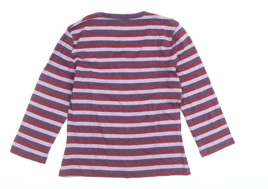 Womens UK Size 10 Marks and Spencer Multicoloured Jersey T-Shirt