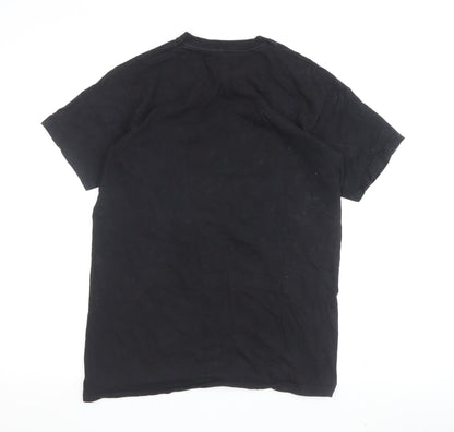 Marvel Men's Black Groot Graphic T-Shirt, Size S