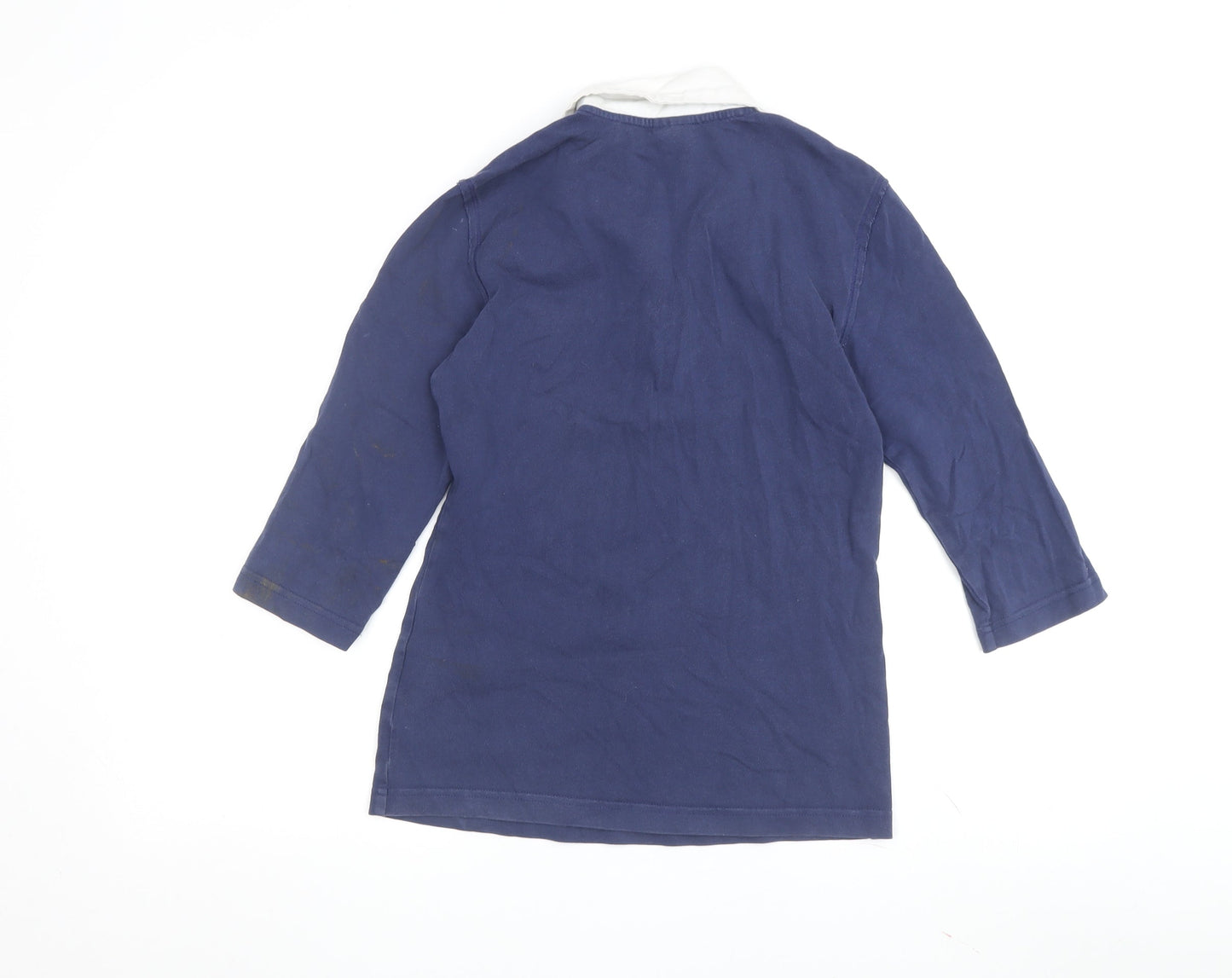 Womens UK Size 8 Team GB Blue Basic Polo