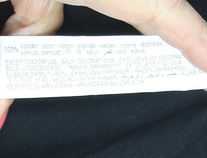 Zara Men’s Black Graphic Print T-Shirt S