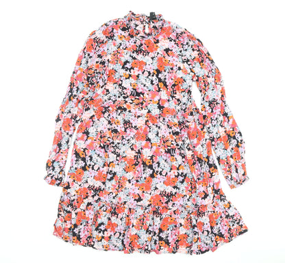 Vero Moda Women's Multicolour Floral A-Line Dress S