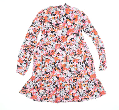 Vero Moda Women's Multicolour Floral A-Line Dress S