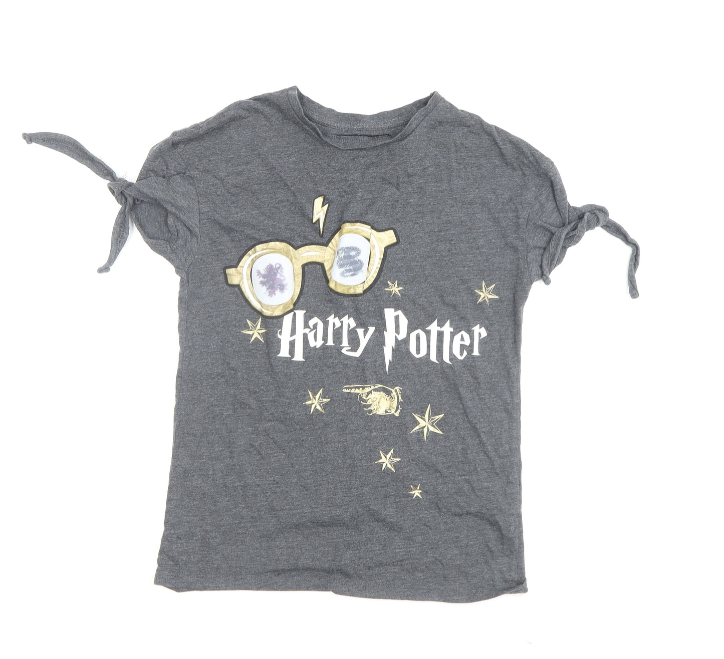 Harry Potter Girls Grey Graphic T-Shirt 12-13 Years