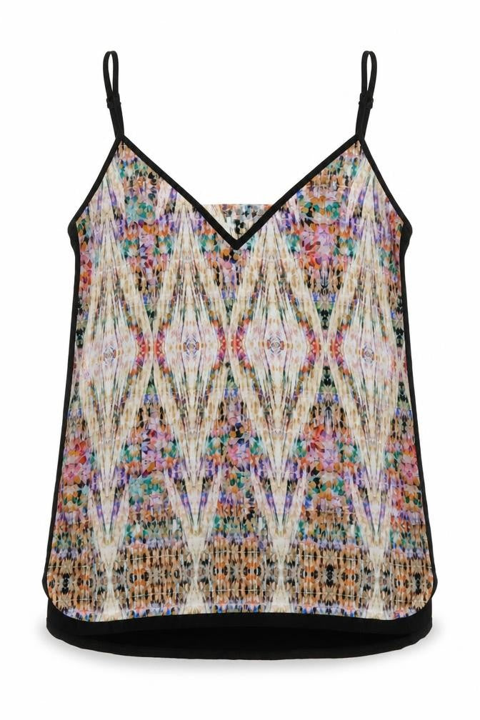 Womens UK Size M Oasis Multicoloured Camisole Tank