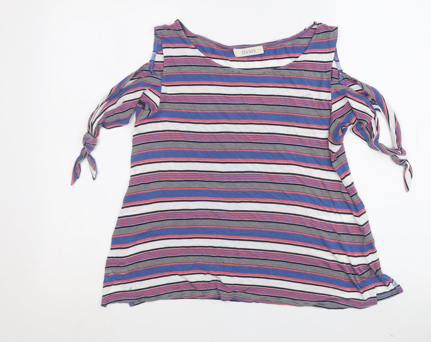 Womens UK Size S Oasis Multicoloured  T-Shirt