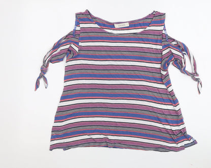 Womens UK Size S Oasis Multicoloured  T-Shirt