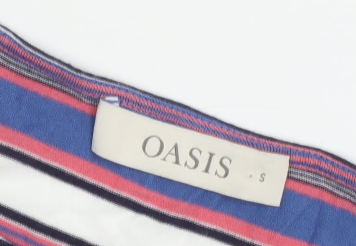 Womens UK Size S Oasis Multicoloured  T-Shirt