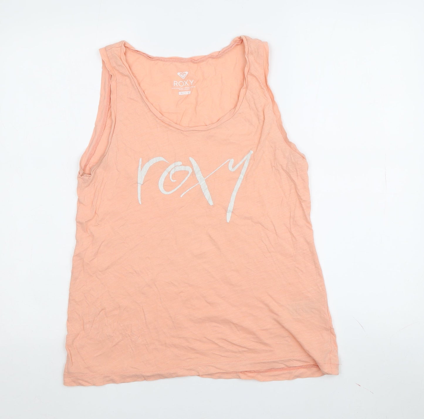 Womens UK Size M ROXY Pink Basic Tank