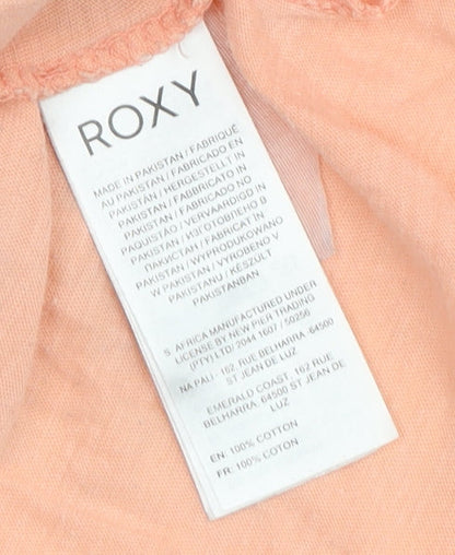 Womens UK Size M ROXY Pink Basic Tank