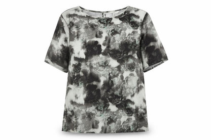 Womens UK Size 14 NEXT Grey Basic Blouse