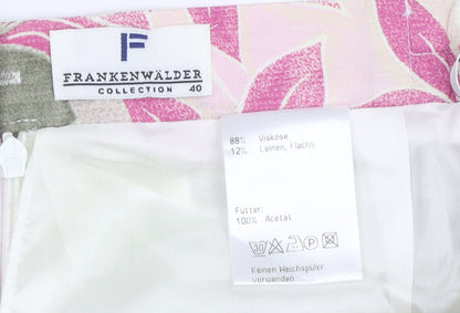 Frankenwälder Women's Floral Midi Skirt, Size 12, Multicoloured