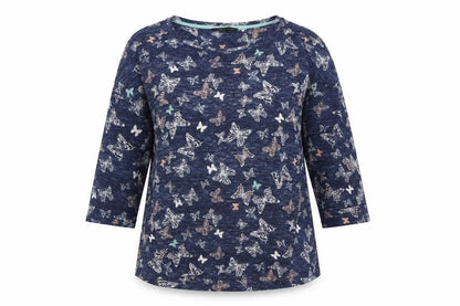 Womens UK Size 12 Marks and Spencer Blue Basic Blouse