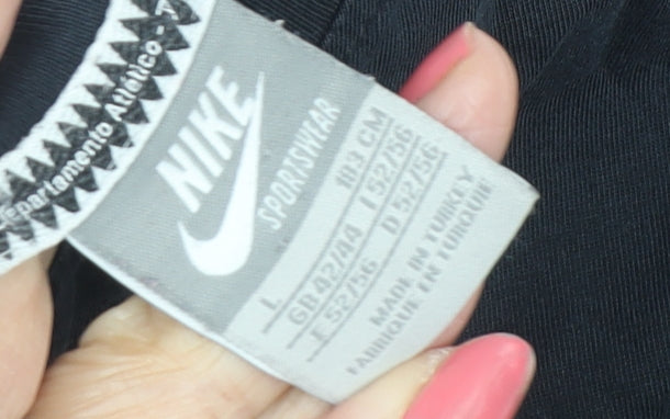 Nike Men's Black Large Crew Neck T-Shirt