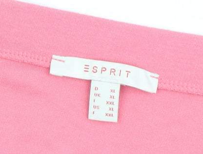 Esprit Women's Pink Flare Skirt XL - Casual Style