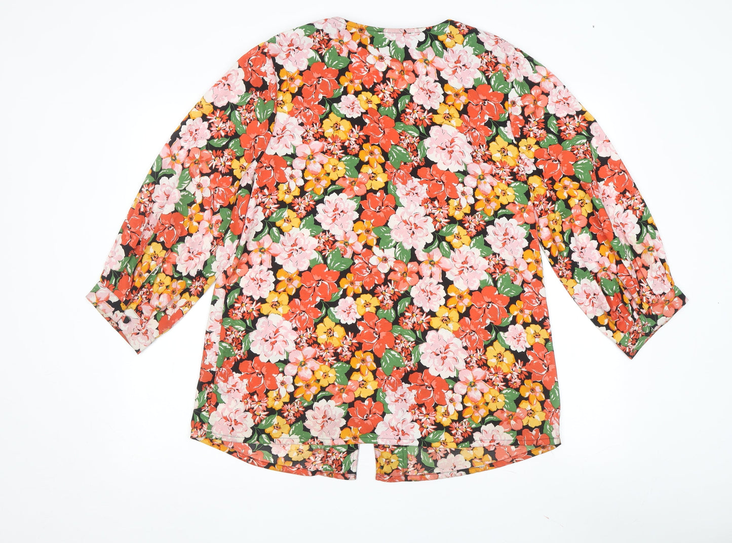Womens UK Size 12 JD Williams Multicoloured Tunic Blouse
