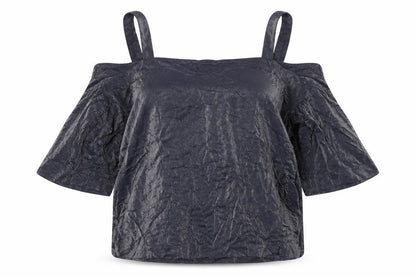 Next Women's Grey Off Shoulder Top, Size 18