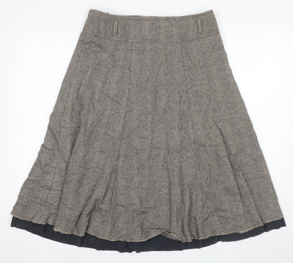 Betty Barclay Women's Grey A-Line Skirt Size 12