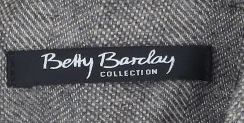 Betty Barclay Women's Grey A-Line Skirt Size 12