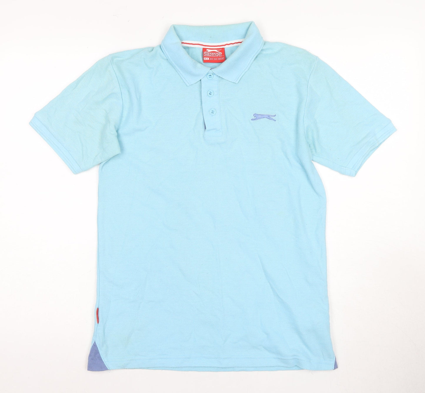 Slazenger Men's Blue Polo Shirt S - Casual Summer Wear