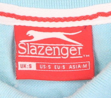 Slazenger Men's Blue Polo Shirt S - Casual Summer Wear