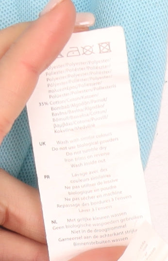 Slazenger Men's Blue Polo Shirt S - Casual Summer Wear