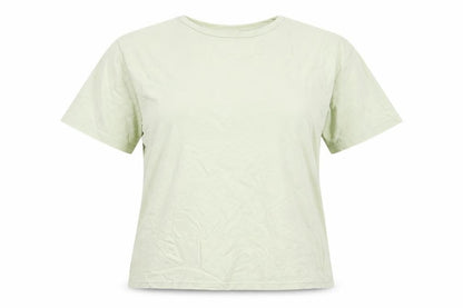 Womens UK Size L EWM Green Basic T-Shirt