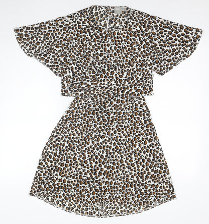 ASOS Women’s Multicoloured Animal Print A-Line Dress