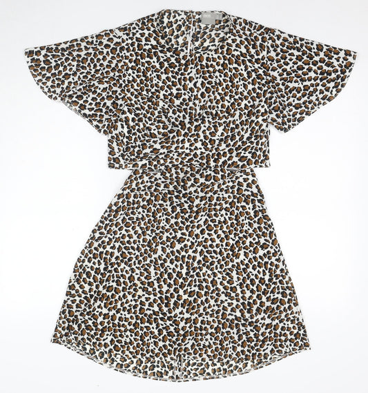 ASOS Women’s Multicoloured Animal Print A-Line Dress