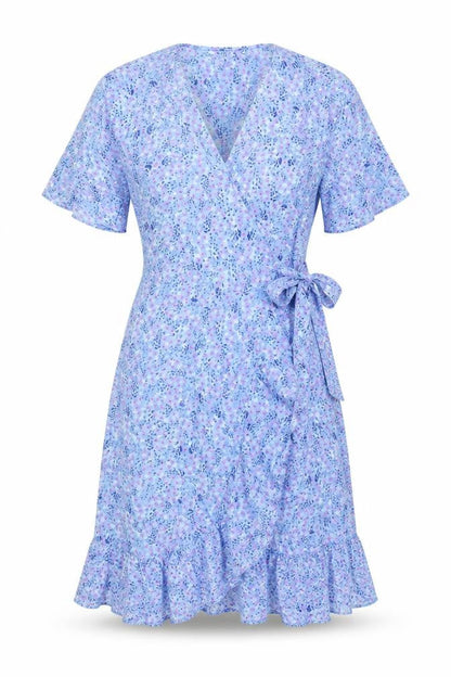 Vero Moda Women's XS Wrap Dress in Floral Multicolour