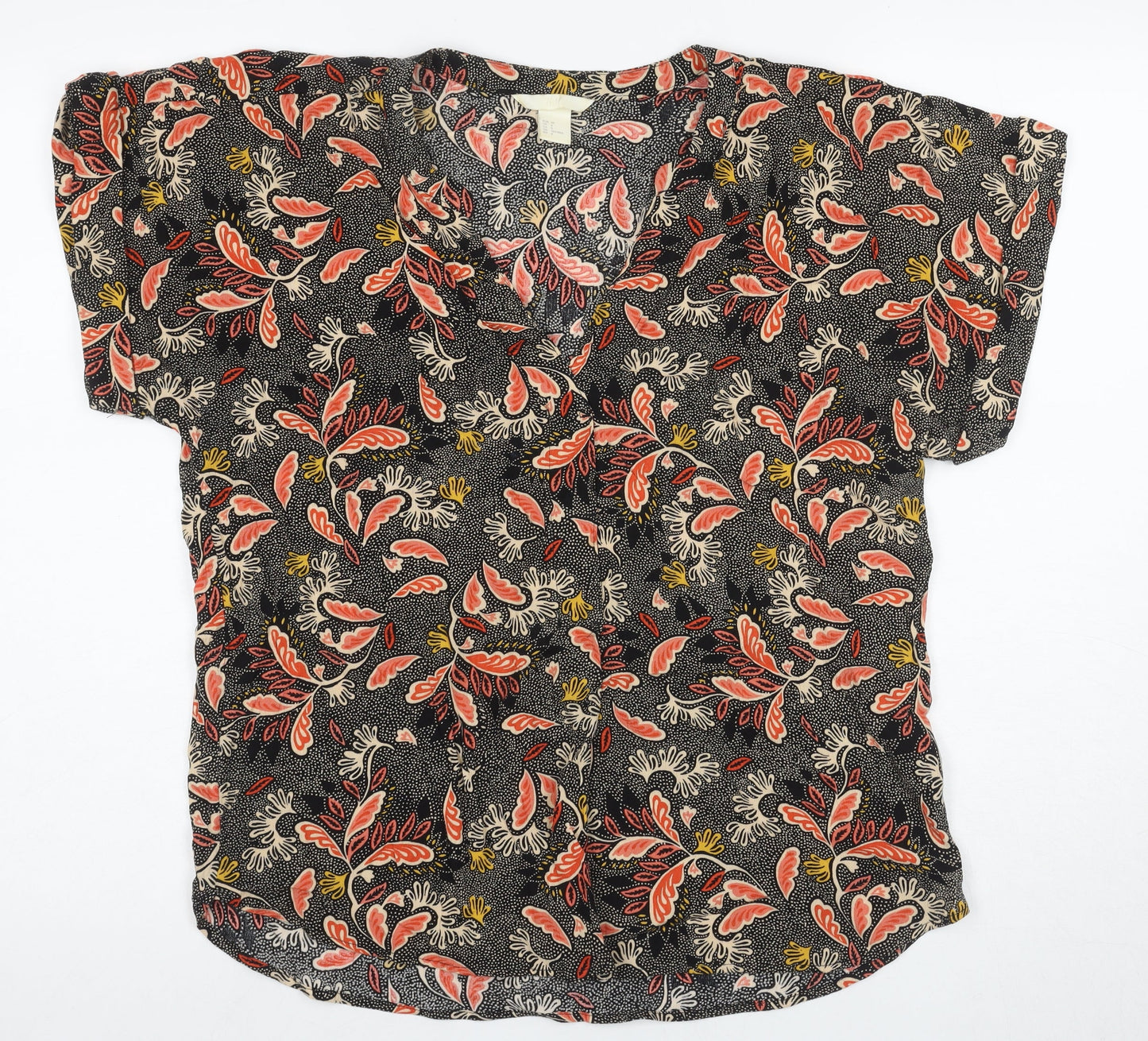 Womens UK Size 10 H&M Multicoloured  Blouse