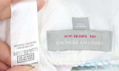 Dorothy Perkins Women's Multicoloured Floral Dress Size 12