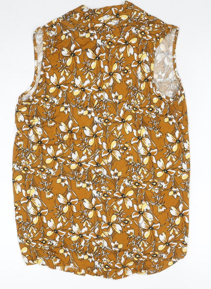 Womens UK Size L Cable & Gauge Multicoloured  Tank