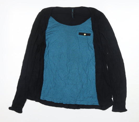 Womens UK Size 10 NEXT Black  Blouse