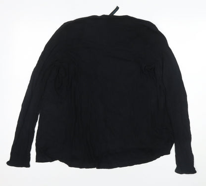 Womens UK Size 10 NEXT Black  Blouse