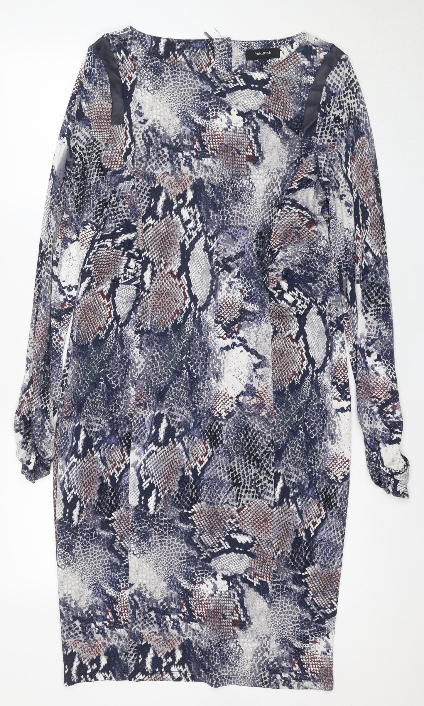 Autograph Womens 14 Multicoloured Bodycon Dress