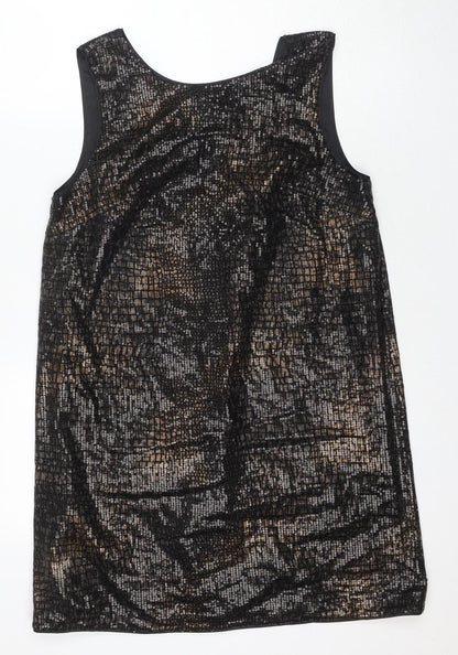 Next Women’s Black Sleeveless Sequin Dress Size 12
