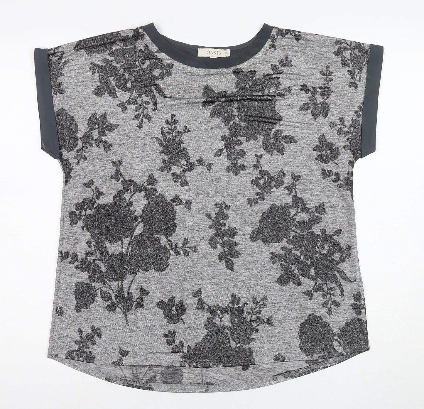 Womens UK Size M Oasis Grey  T-Shirt