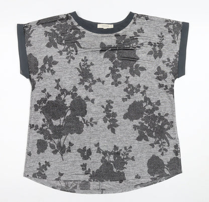 Womens UK Size M Oasis Grey  T-Shirt