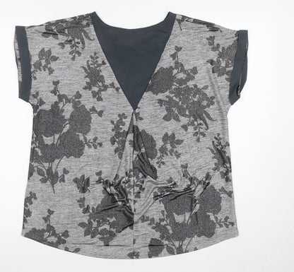 Womens UK Size M Oasis Grey  T-Shirt