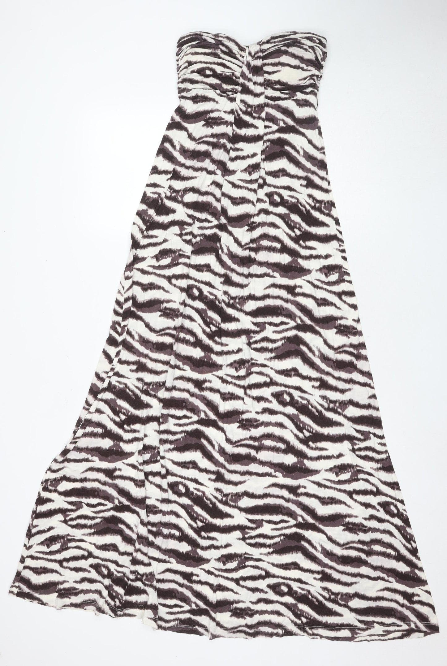 Next Women's Brown Animal Print Dress Size 8