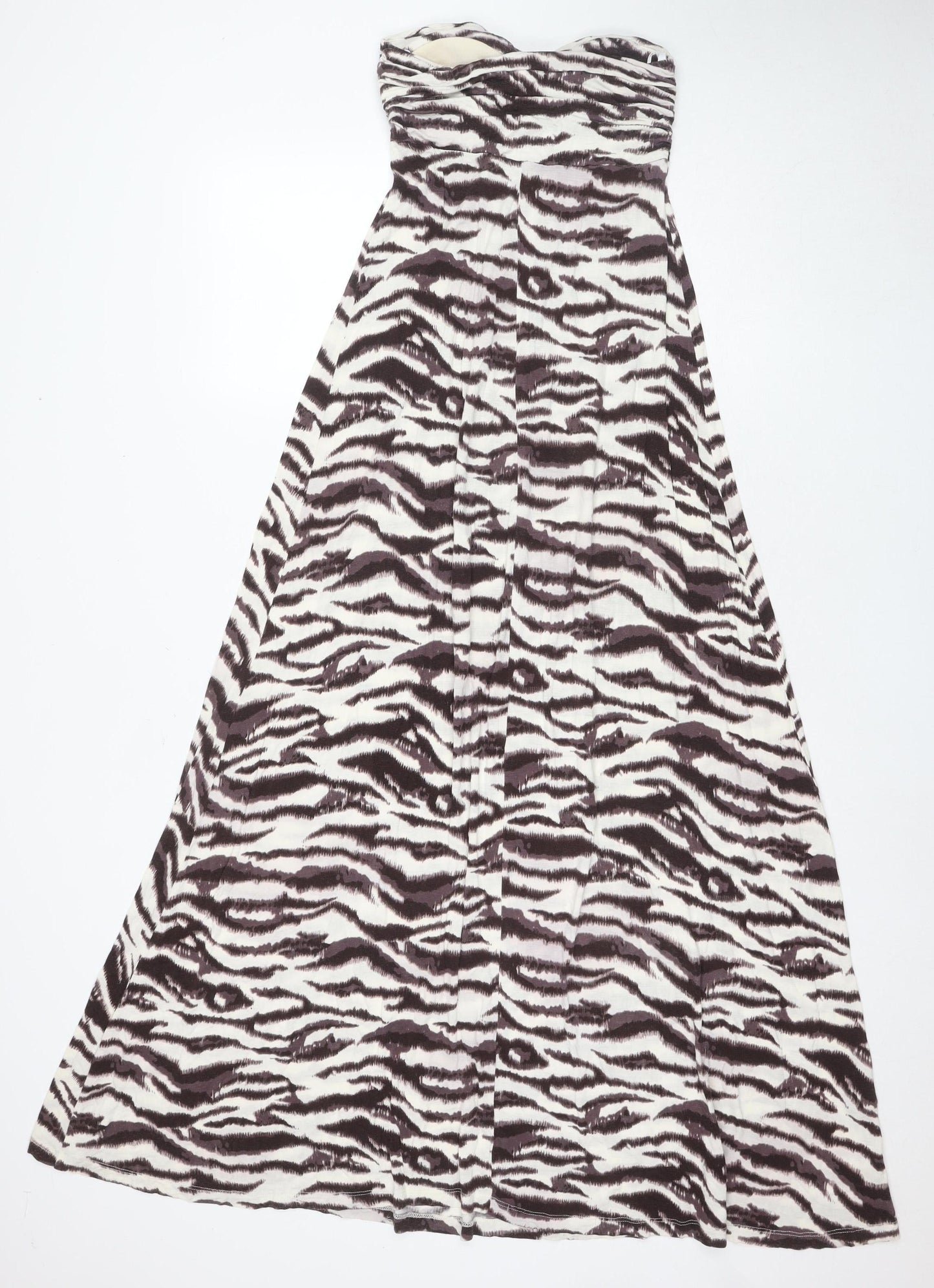 Next Women's Brown Animal Print Dress Size 8