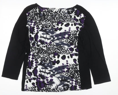 Womens UK Size 12 Saloos Multicoloured  T-Shirt