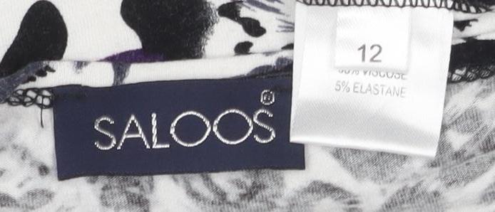 Womens UK Size 12 Saloos Multicoloured  T-Shirt