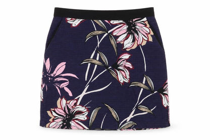Warehouse Women's Multicoloured Floral Skirt Size 10