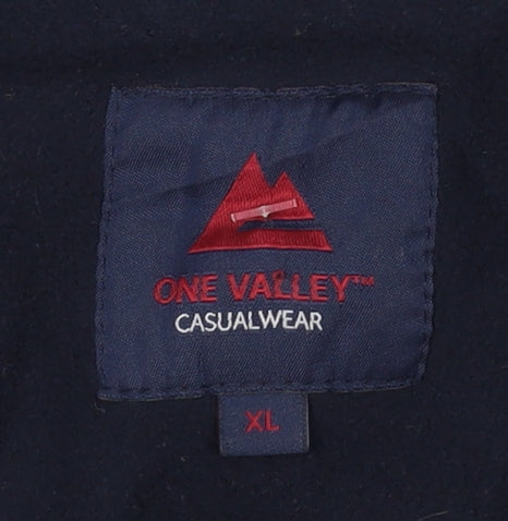 Mens UK Size XL One Valley Blue Fleece