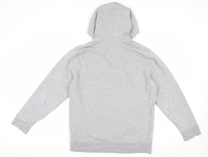 Mens UK Size M Levi's Grey Pullover Hoodie