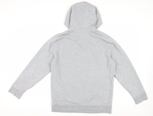 Mens UK Size M Levi's Grey Pullover Hoodie