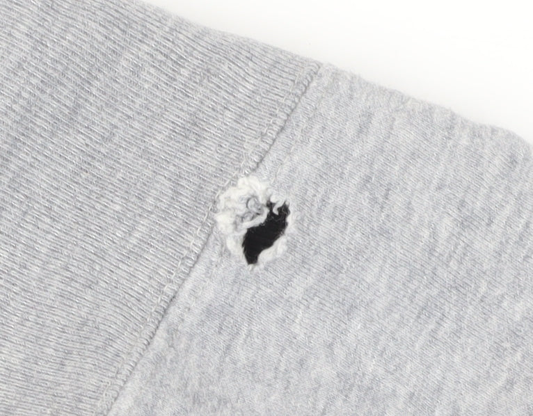 Mens UK Size M Levi's Grey Pullover Hoodie