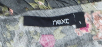 Next Women's Multicoloured Floral Cotton Playsuit S