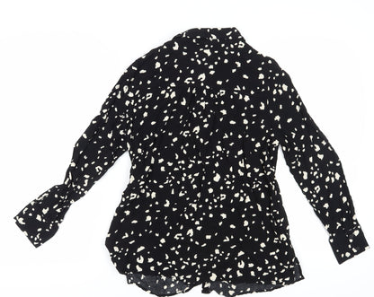 Womens UK Size 16 Sonder Studio Black Basic Blouse
